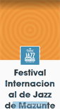 Mobile Screenshot of mazuntejazz.com